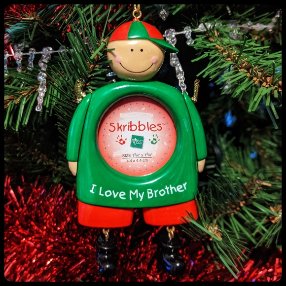 "I love my brother" Ornament - Picture 1 of 9